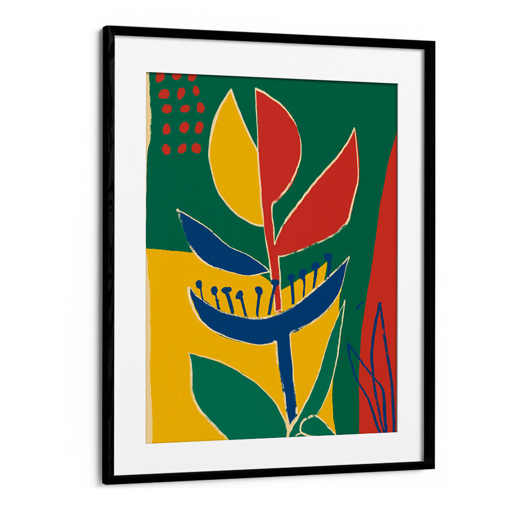 FLORAL SYMPHONY III , FLORAL FLOWER PAINTINGS