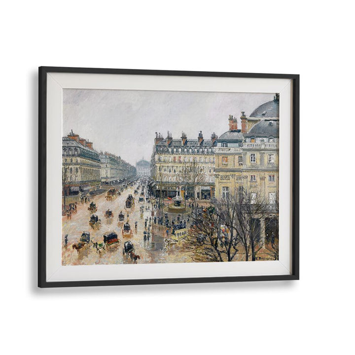 FRENCH THEATER SQUARE, PARIS (1898)  , VINTAGE PAINTINGS