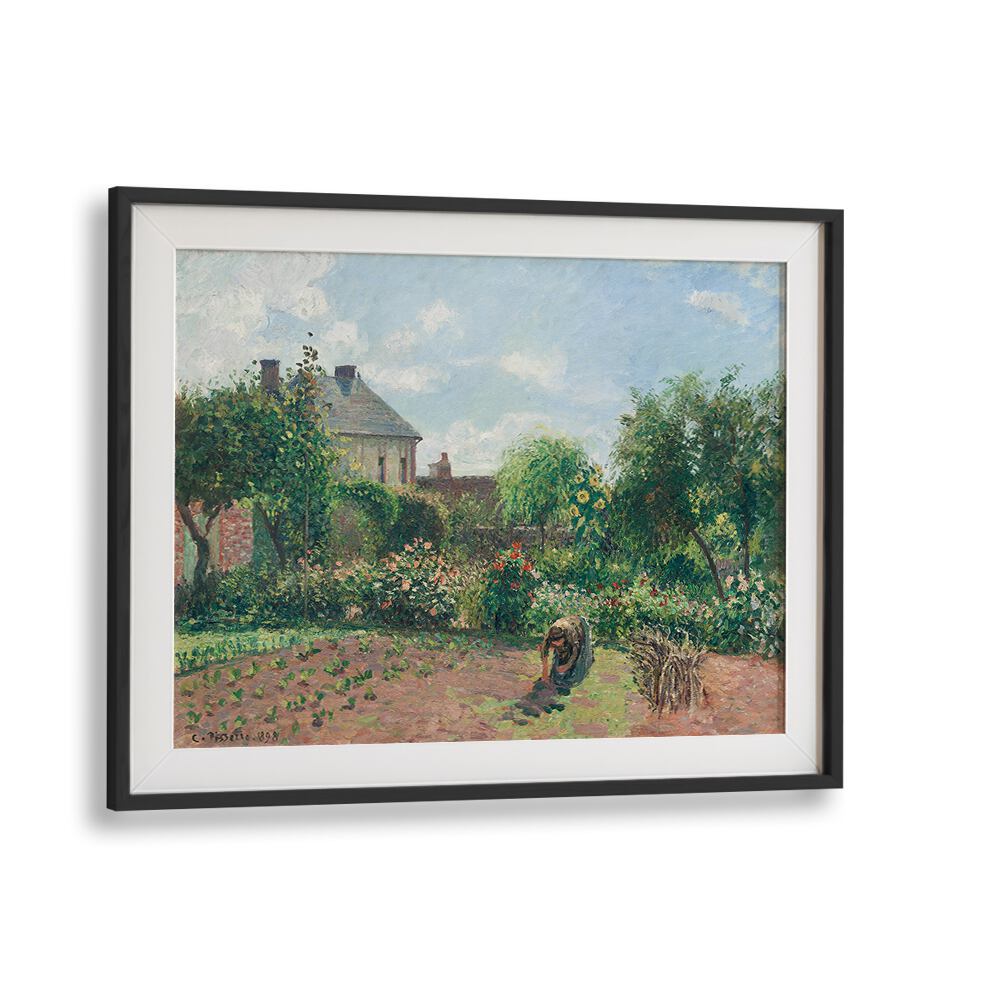 THE ARTIST'S GARDEN AT ERAGNY (1898)  , VINTAGE PAINTINGS