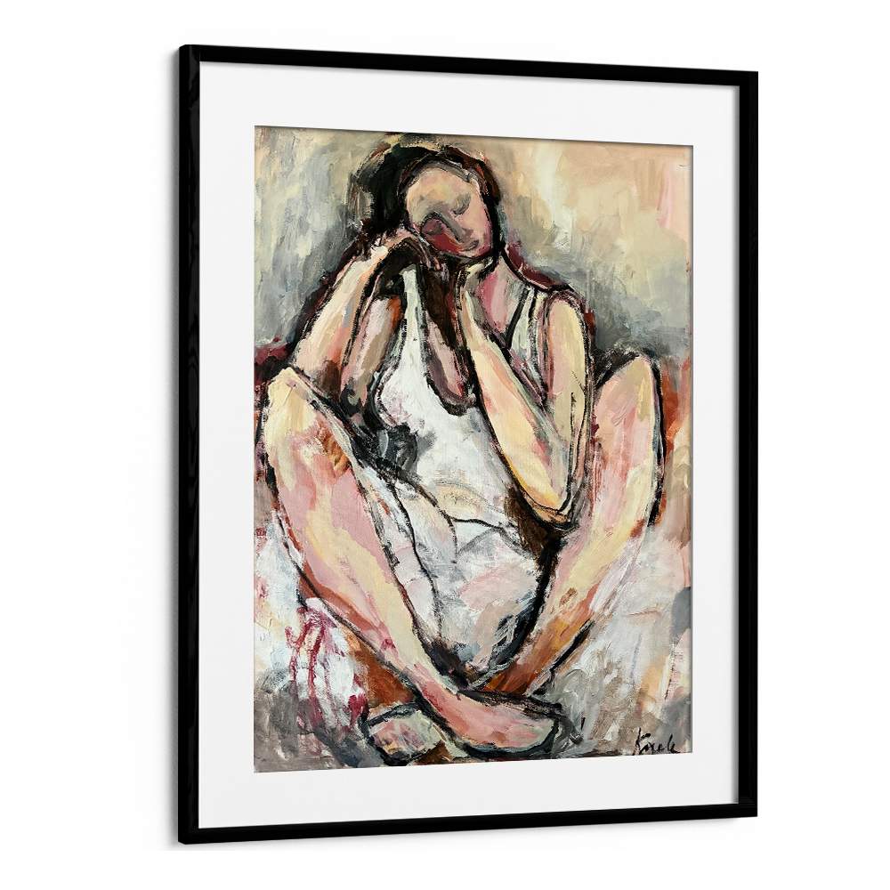 ENGINEPENSIVE SEATED WOMAN