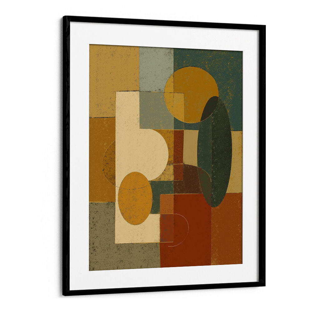 GEOMETRIC ABSTRACT PUZZLE , ABSTRACT PAINTINGS