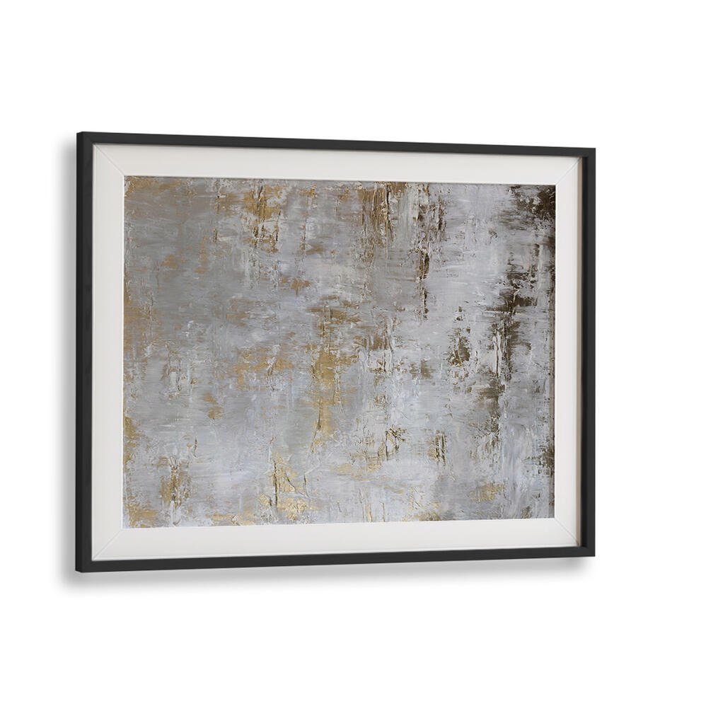 GILDED CONCRETE , ABSTRACT PAINTINGS