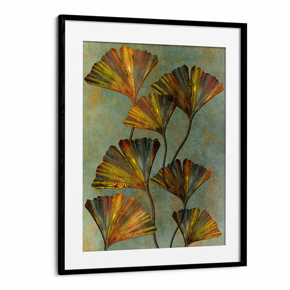 GINKO BILOBA 2 , FLORAL ,FLORAL FLOWER PAINTINGS