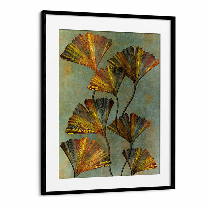 GINKO BILOBA 2 , FLORAL ,FLORAL FLOWER PAINTINGS