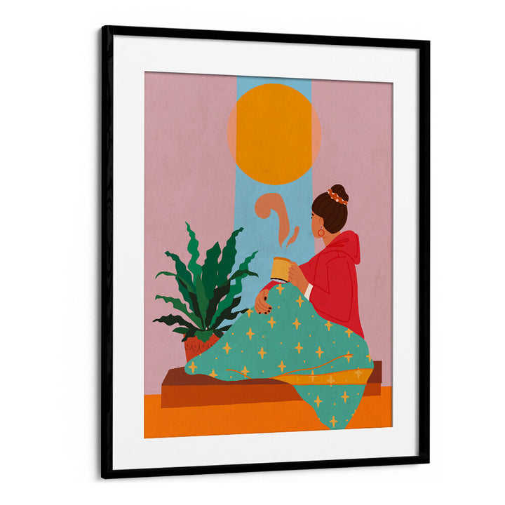 GIRL LOOKING OUT OF WINDOW II , FASHION POSTERS