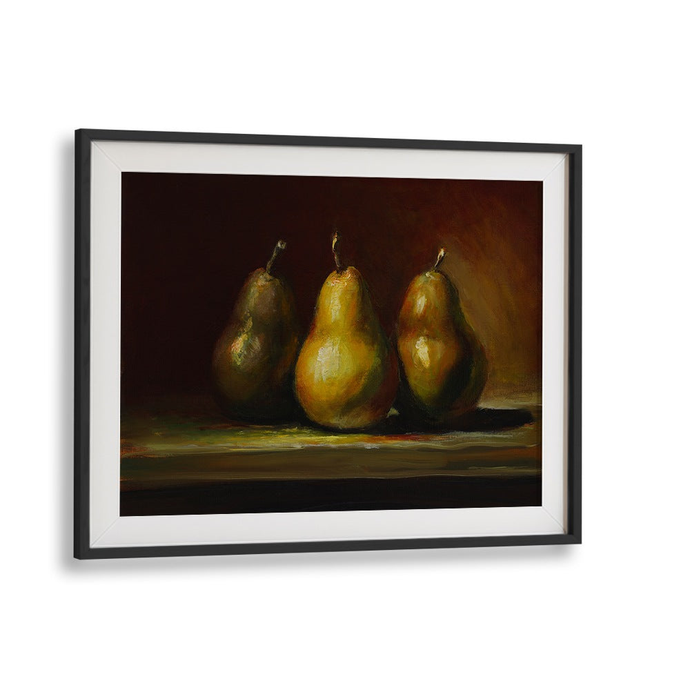 GLOWING STILL LIFE PEARS