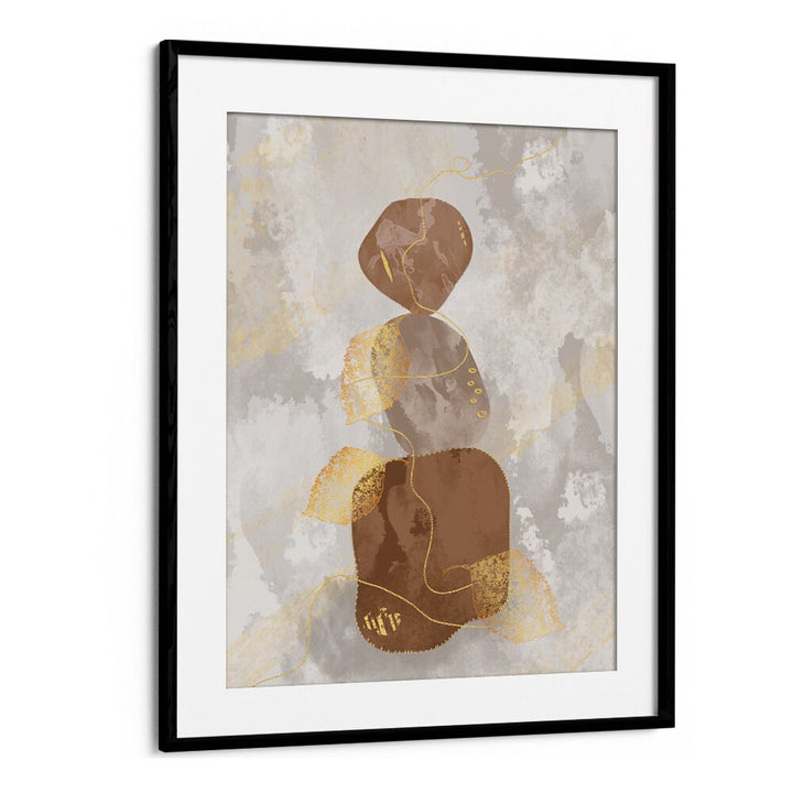 Elegant GOLDEN ACCENTS, ABSTRACT PAINTINGS enhance home décor with sophistication and style for any room.