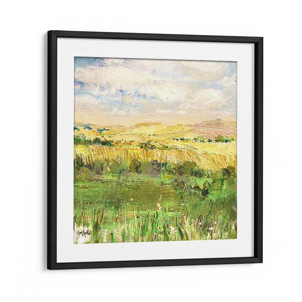 GOLDEN FIELDS AT DAWN