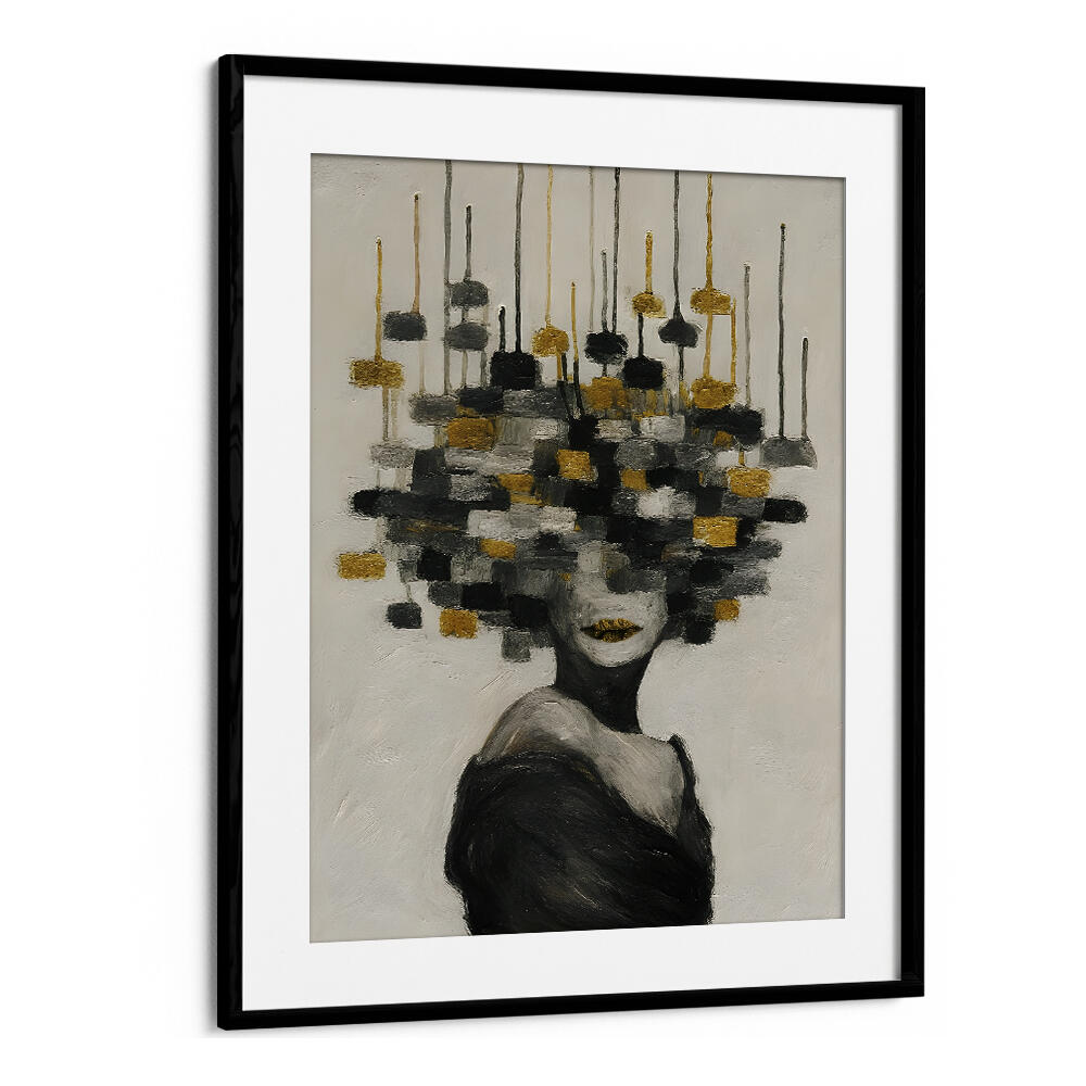 GOLDEN SILENCE , EXPRESSIONISM PAINTINGS