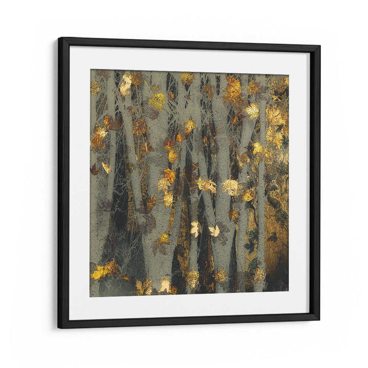 GOLD LEAF , FLORAL FLOWER PAINTINGS