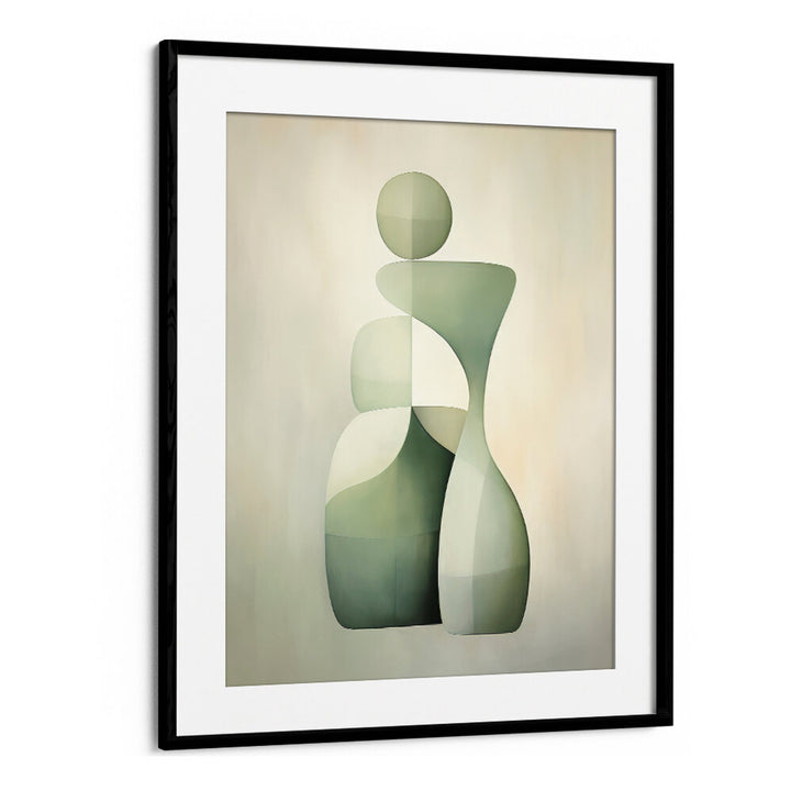 GREEN BEIGE GEO VI , ORGANIC FORMS