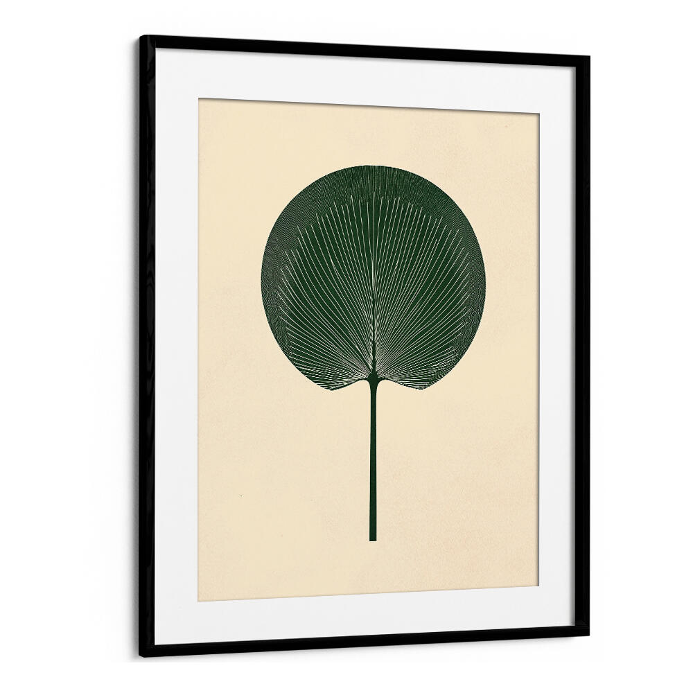 GREEN PALM LEAF , FLORAL FLOWER PAINTINGS
