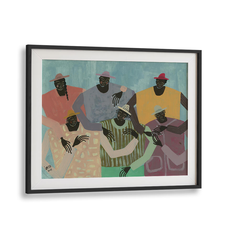 GROUP CHAT, PORTRAITS & FIGURATIVE ILLUSTRATIONS