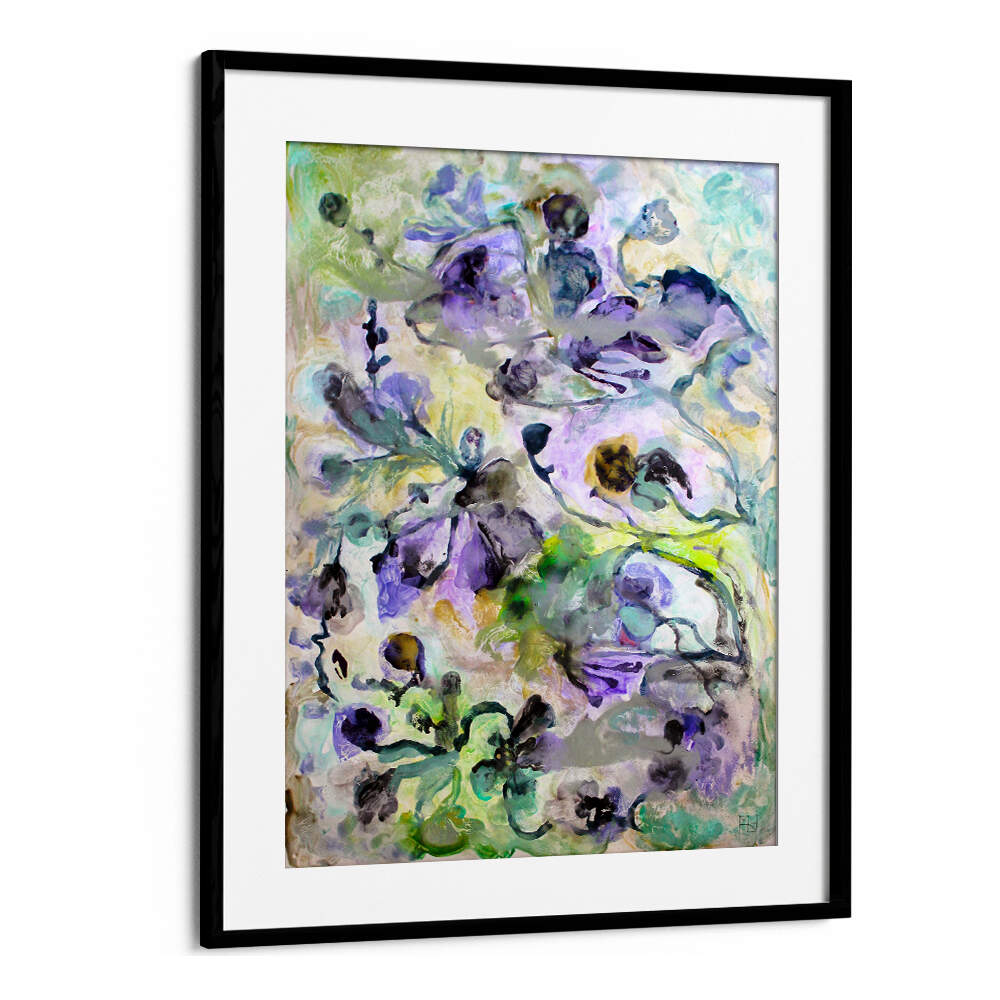 HERBARIUM DANCE , FLORAL FLOWER PAINTINGS