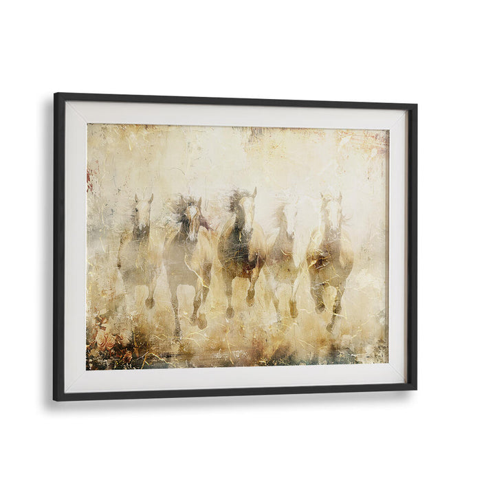 HORSE ANIMAL ART ILLUSTRATION , ANIMAL PAINTINGS