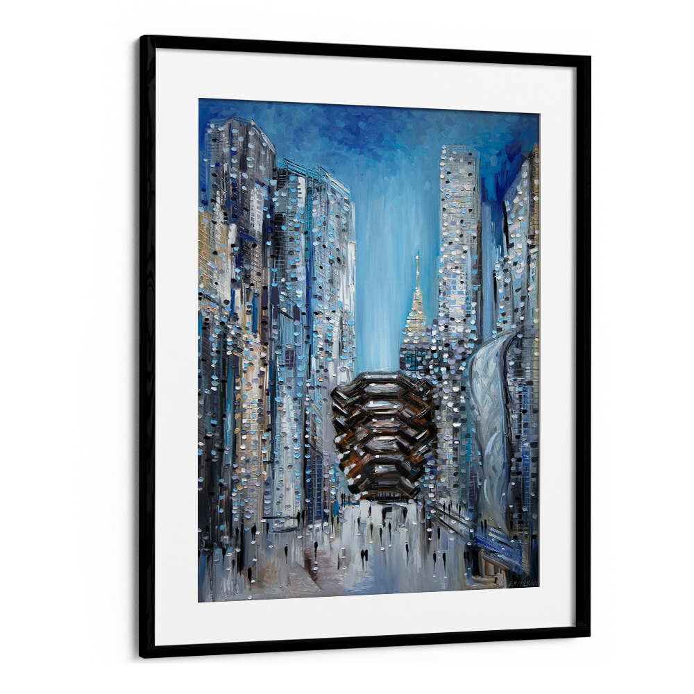 HUDSON YARDS , MODERN IMPRESSIONISM PAINTINGS