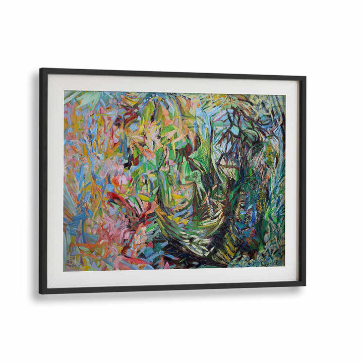 ILLUMINATED FOREST , ABSTRACT PAINTINGS