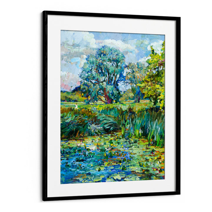 IMPRESSIONIST LILY POND