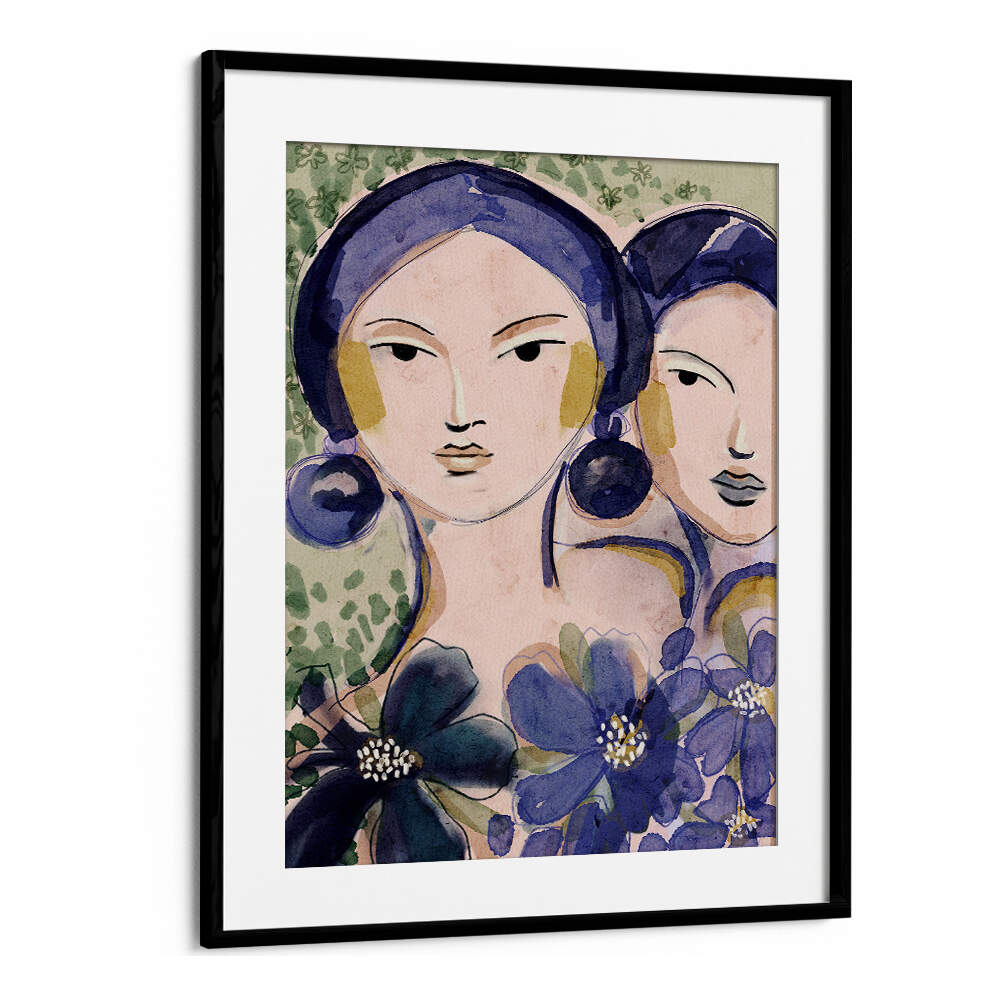 INDIGO TWO , PORTRAITS & FIGURATIVE ILLUSTRATIONS