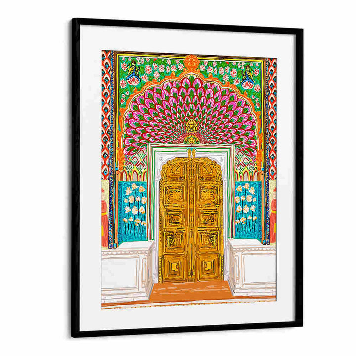 JAIPUR PALACE ENTRANCE , TRAVEL POSTERS