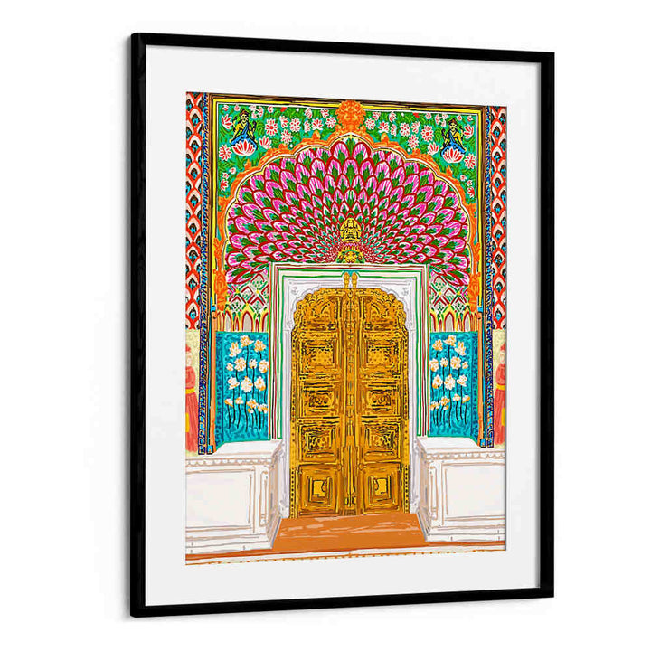 JAIPUR PALACE ENTRANCE , TRAVEL POSTERS