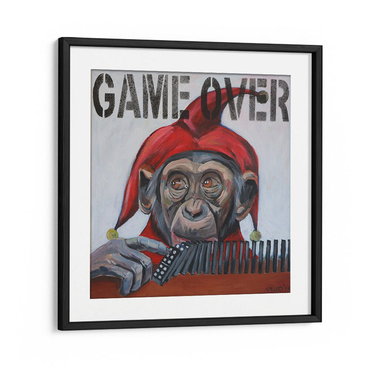 Stunning JESTER'S FINAL PLAY, COMIC POSTERS showcasing abstract art, perfect for vibrant geeky wall decor.