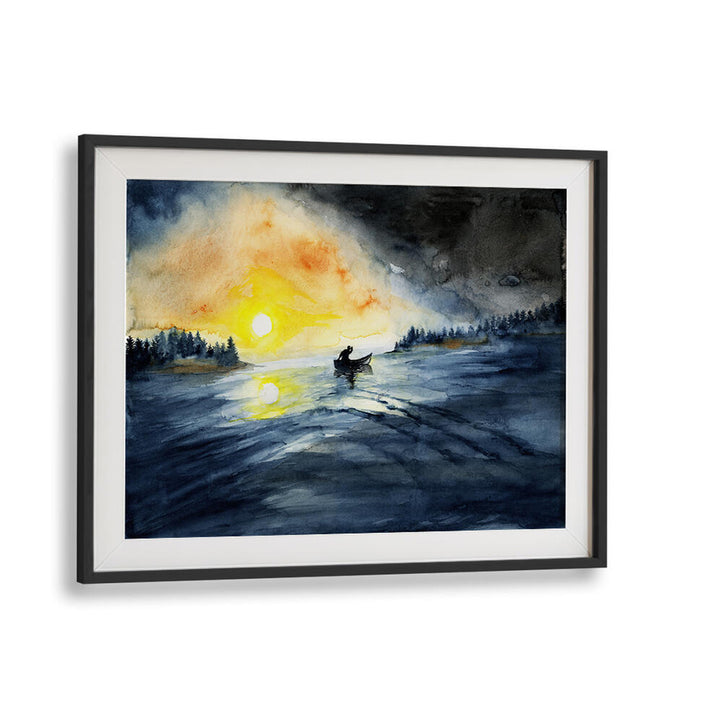 LAKE WASWANAPI , LANDSCAPE PAINTINGS