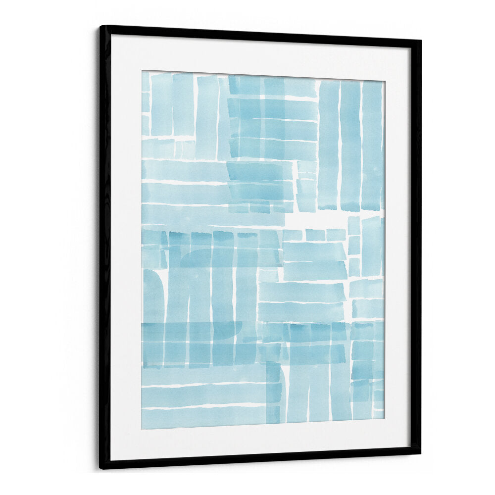 Stunning BLUE WATERCOLOUR WASH III, ABSTRACT PAINTINGS in soft blue hues, perfect for transforming your space.
