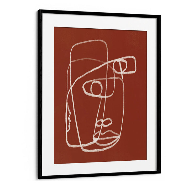 LINE ART TERRACOTTA II , LINE ART PAINTINGS