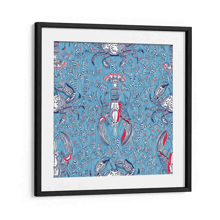 Colorful LOBSTER AND CRAB NOSTALGIA, BEACH PAINTINGS capture coastal beauty for a vibrant home decor touch.