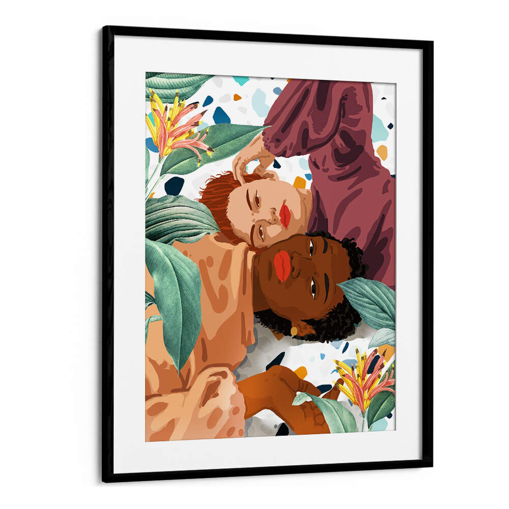 LOVE IS NOT A COLOR , PORTRAITS & FIGURATIVE ILLUSTRATIONS