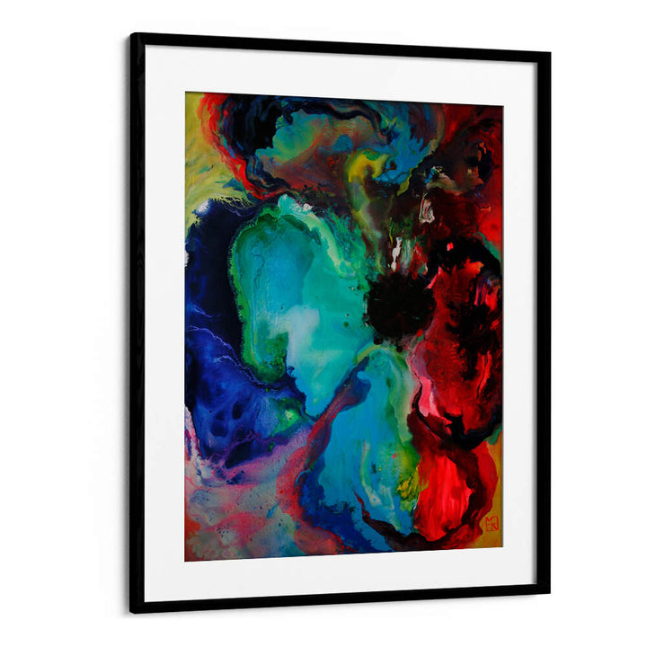 LOVERS POPPY , FLORAL FLOWER PAINTINGS