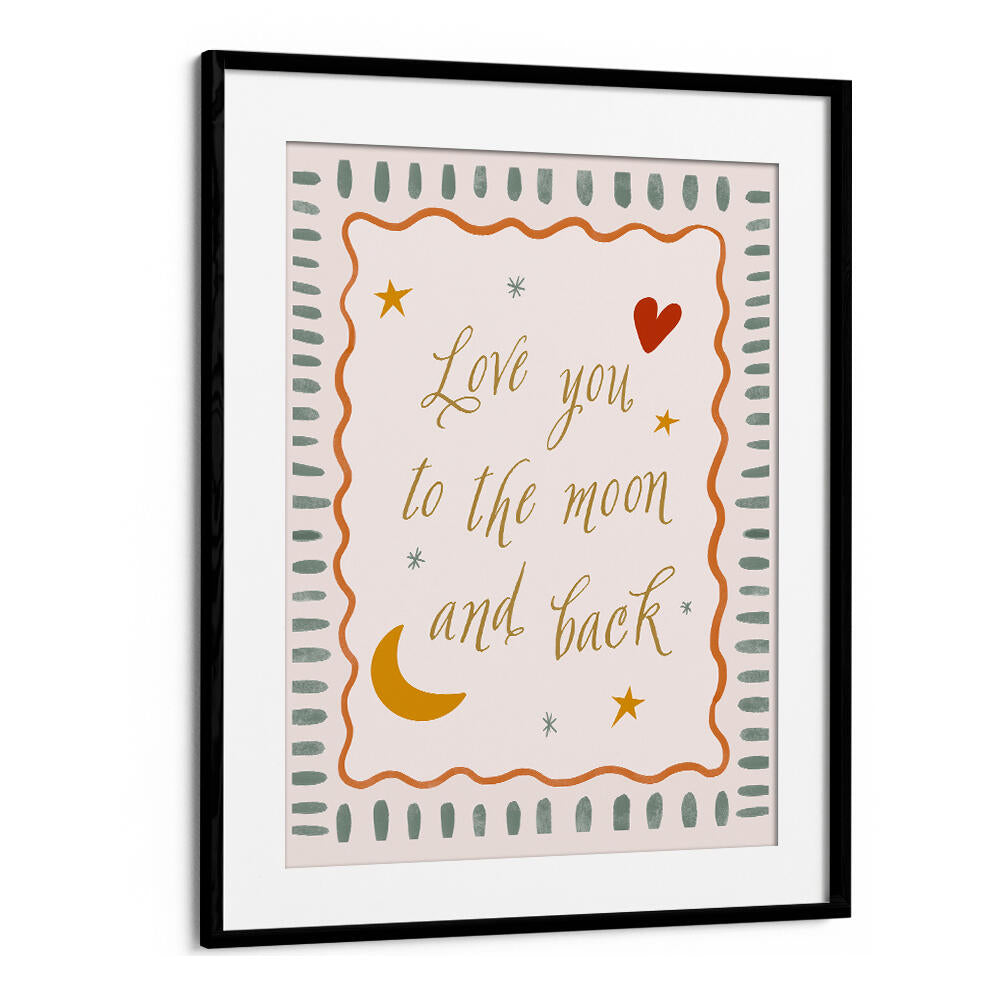LOVE YOU TO THE MOON , KIDS ROOM PAINTINGS