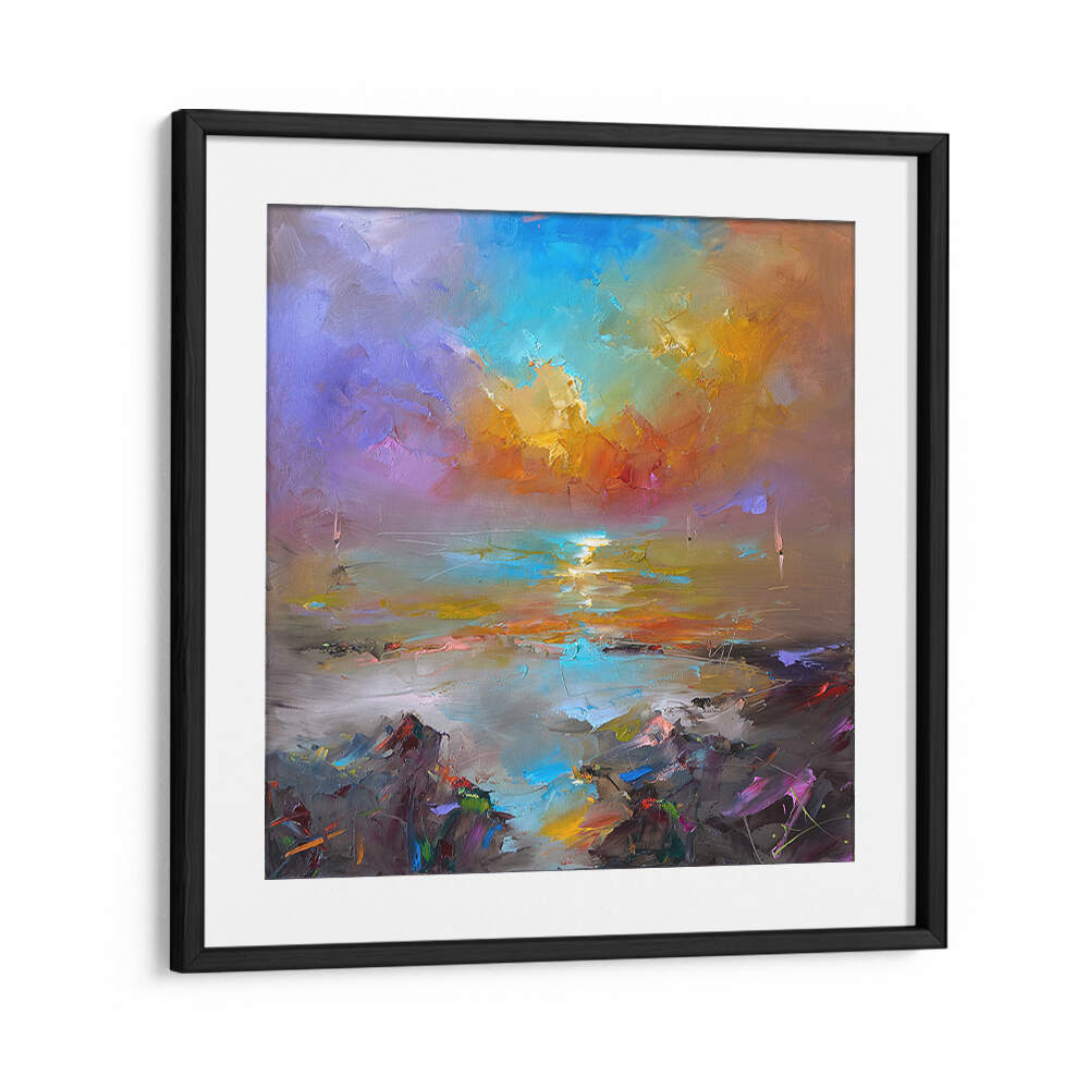 MAGIC SUNSET ,ABSTRACT PAINTINGS