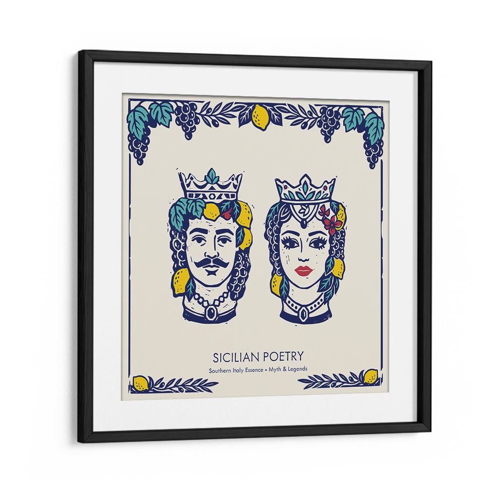 SICILIAN KING AND QUEEN
