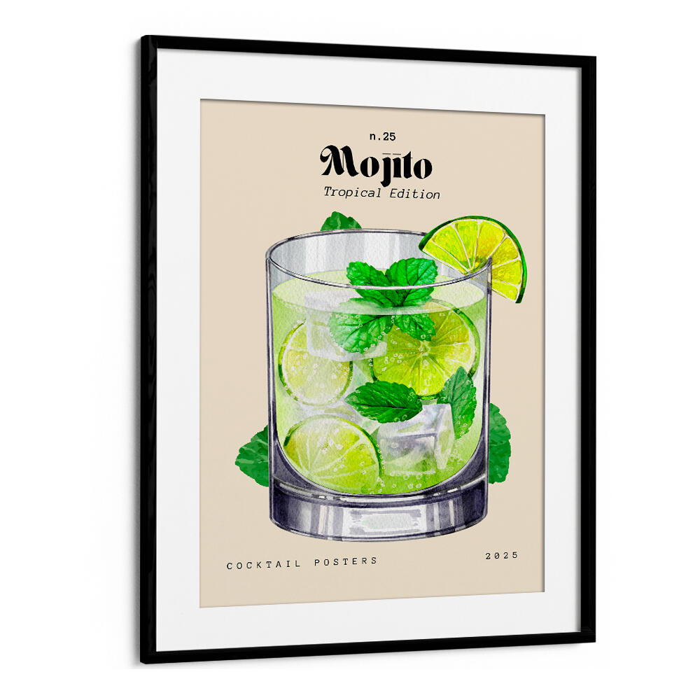 MINTY LIME REFRESH , BAR & CAFE ART
