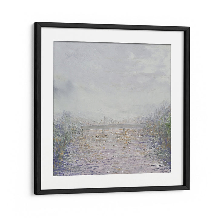 MISTY RIVER LANDSCAPE