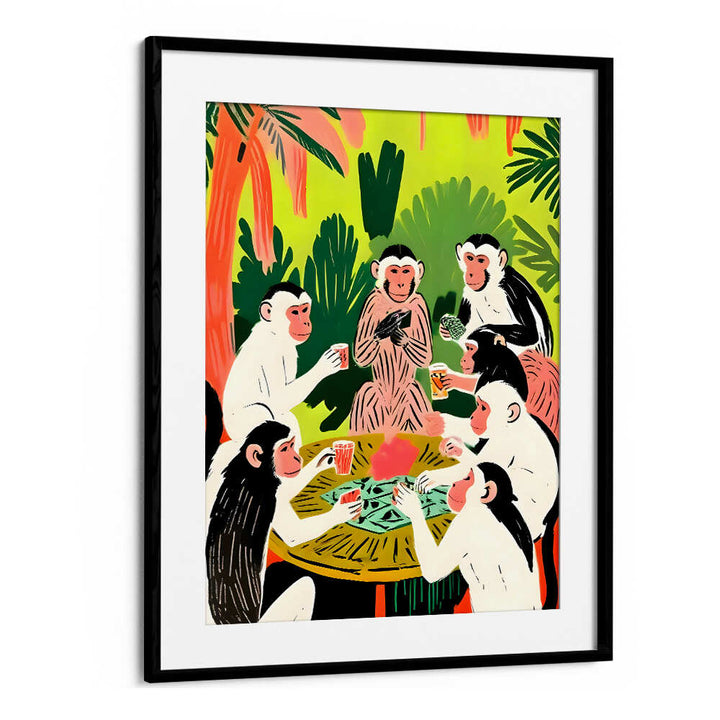 MONKEY POKERR , ANIMAL PAINTINGS