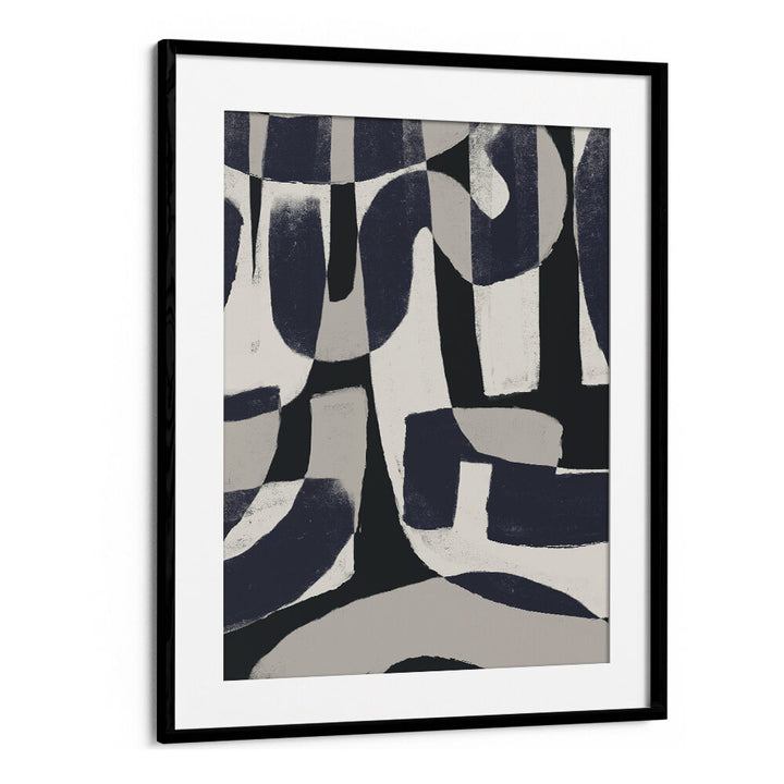 MONOCHROME ABSTRACT FORMS , ABSTRACT PAINTINGS