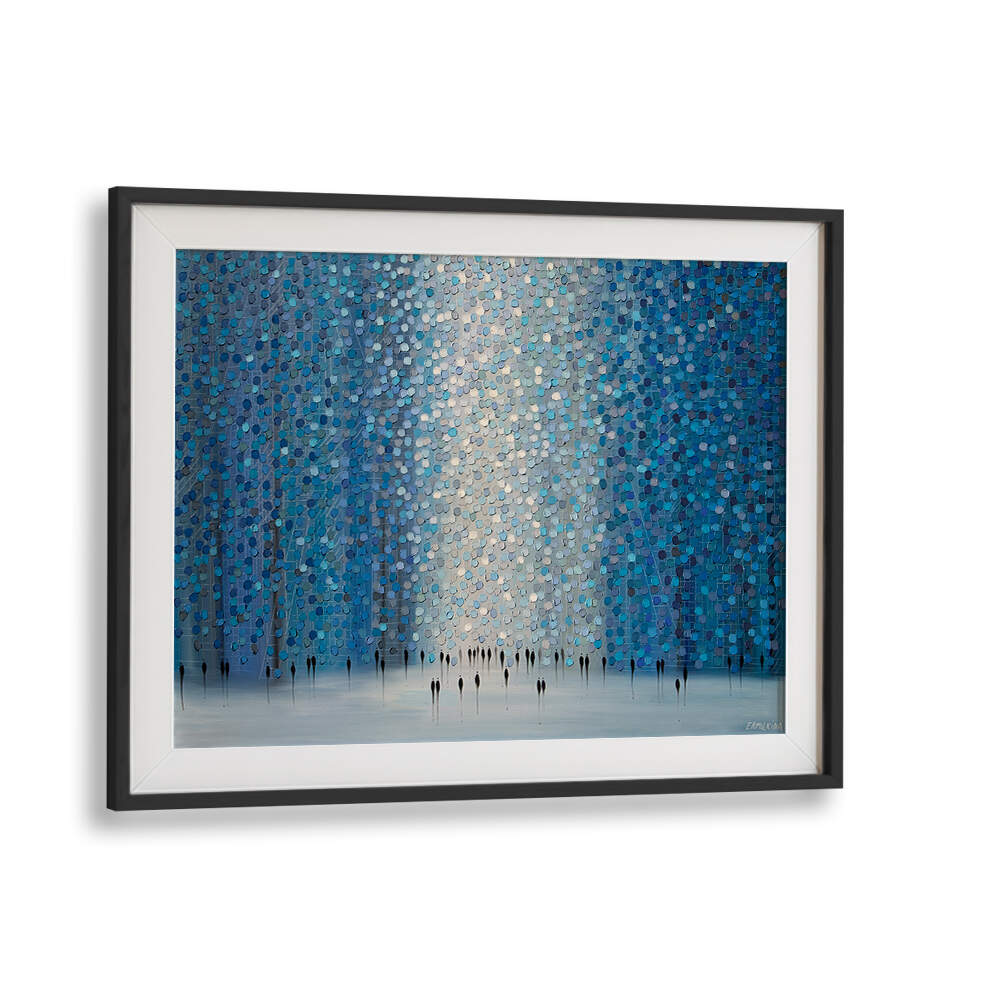 MOONLIHJT WALK , MODERN IMPRESSIONISM PAINTINGS