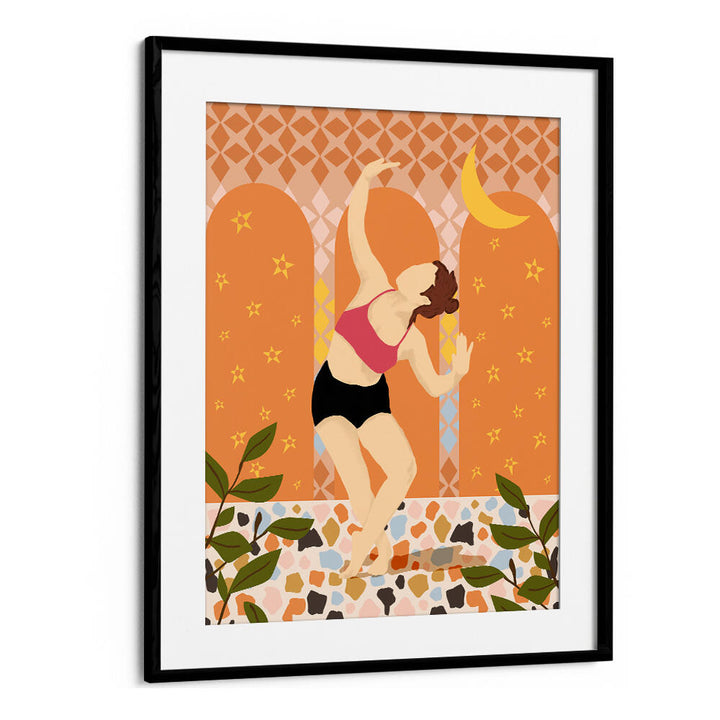 MOONLIT DANCE , PORTRAITS & FIGURATIVE ILLUSTRATIONS