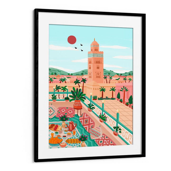 MOROCCAN MORNING BLISS , TRAVEL POSTERS