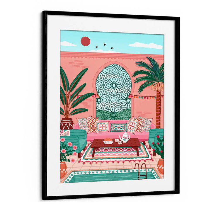 MOROCCO HOTEL , TRAVEL POSTERS