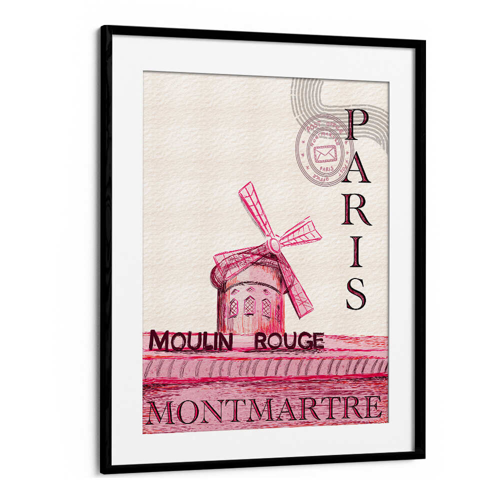MOULIN ROUGE PARIS , TRAVEL POSTERS