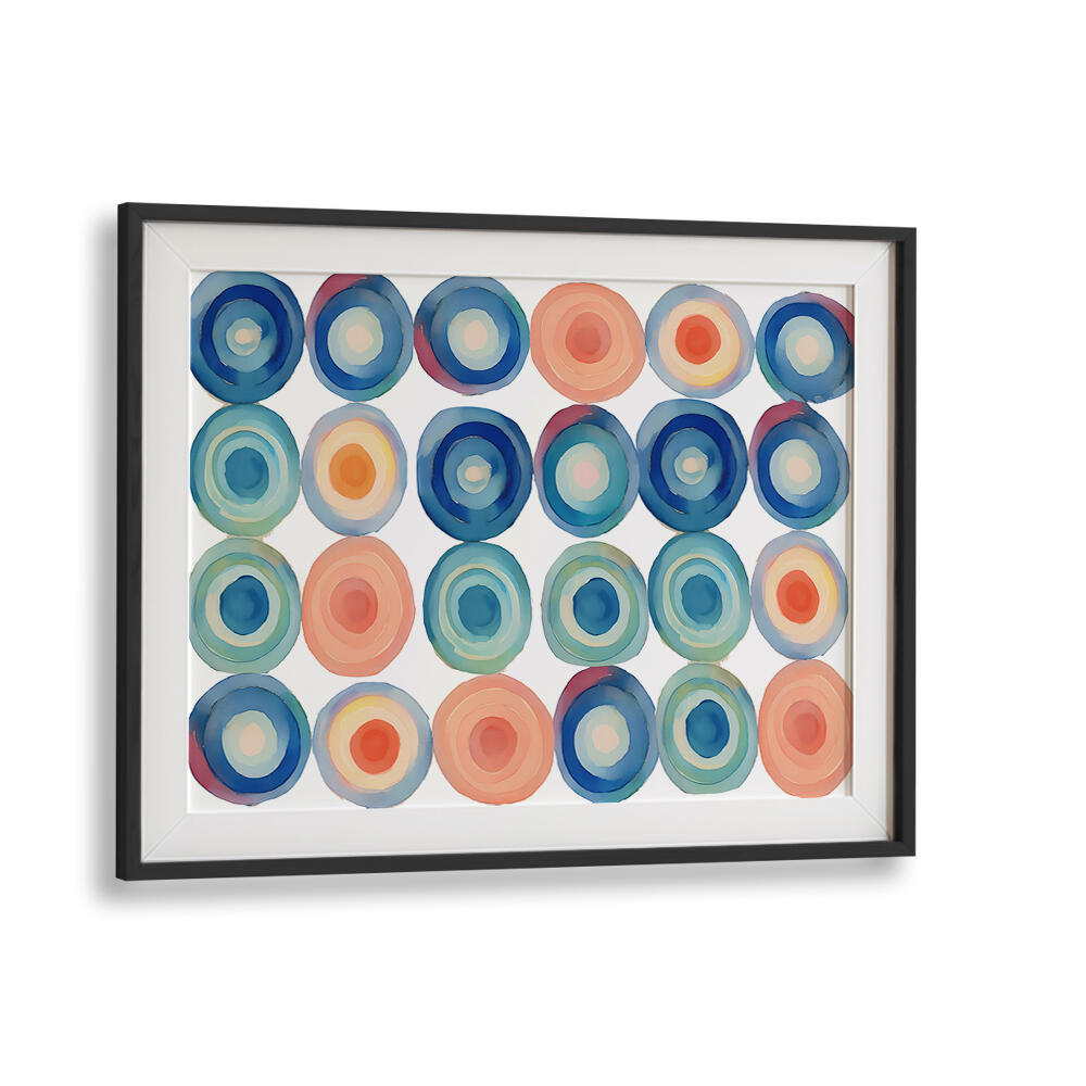 MULTI COLOURED  CIRCLES , ORGANIC FORMS