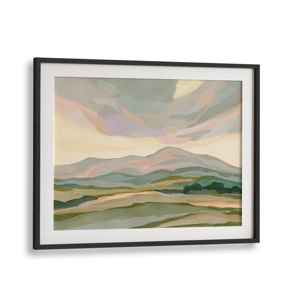 MUTED MOUNTAIN LANDSCAPE
