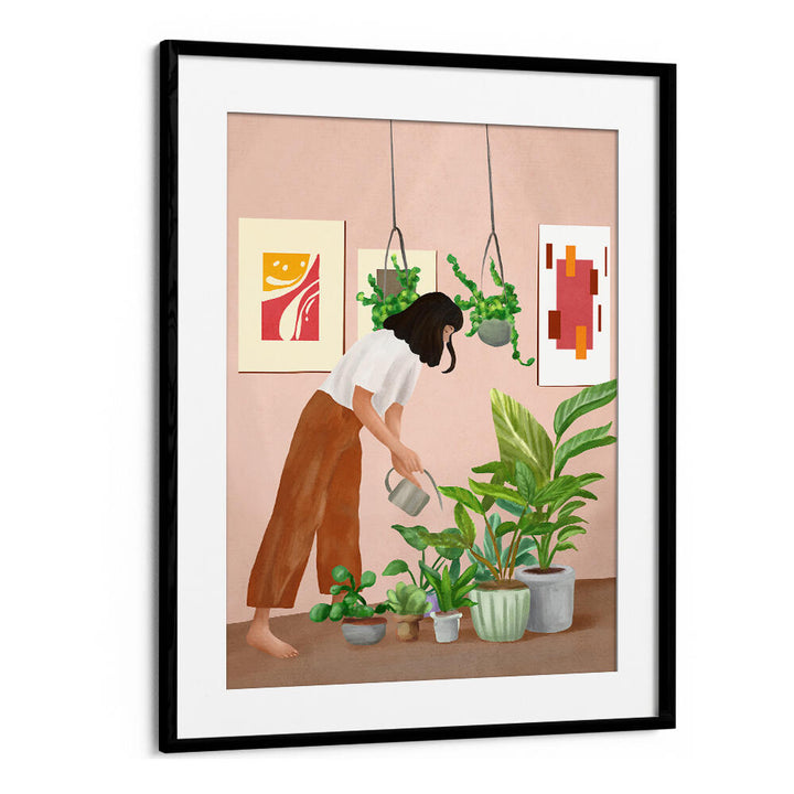 WHERE I DON'T FEEL ALONE , BOHO ART PAINTINGS