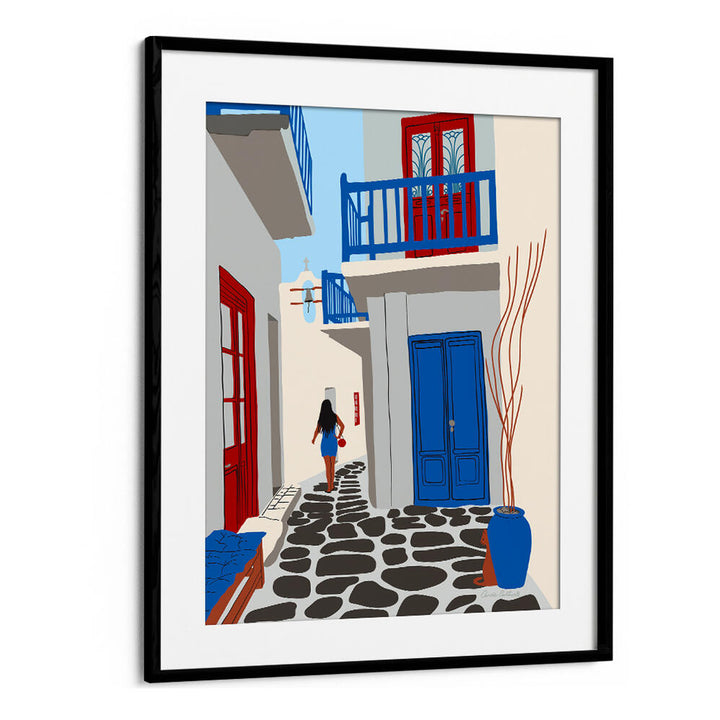 MYKONOS ALLE , TRAVEL POSTERS