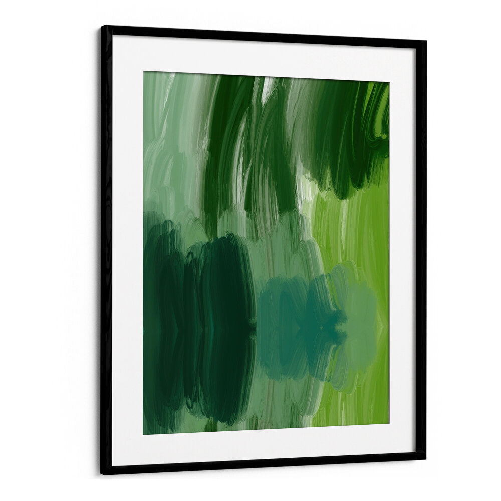 NUANCES DE VERT , ABSTRACT PAINTINGS