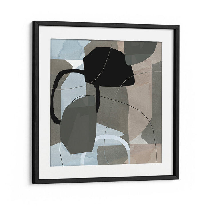 Stylish NEUTRAL SHAPES V, ABSTRACT PAINTINGS, featuring harmonious tones and dynamic shapes for elegant decor.